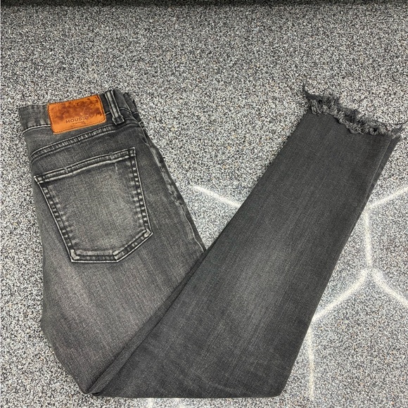 Moussy Women's Charcoal Ankle Jeans - Picture 2 of 8